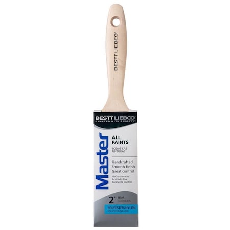 Purdy Bestt Liebco Master 2 in. Round Trim Paint Brush 552565300